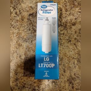 LG refrigerator water filter, LT700P. 6 months/200 gallons.